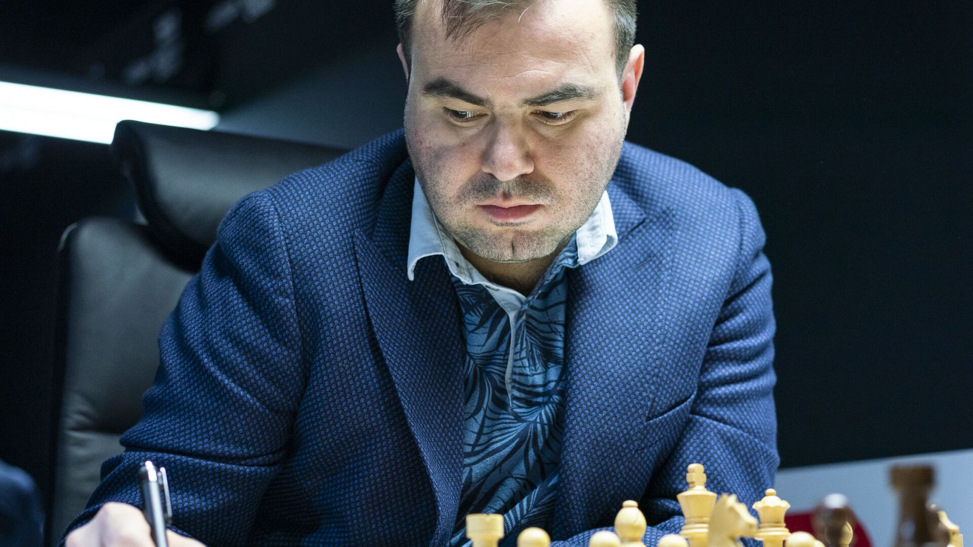 Шахрияр Мамедъяров на супертурнире по шахматам Altibox Norway Chess - Sputnik Азербайджан, 1920, 16.10.2022