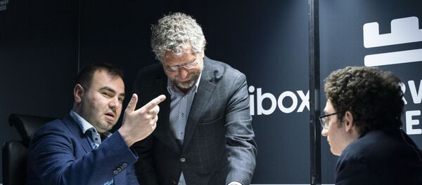 Шахрияр Мамедъяров на супертурнире по шахматам Altibox Norway Chess - Sputnik Азербайджан