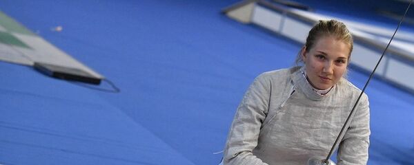 Чемпионка Европы по фехтованию на саблях среди молодежи Анна Башта Чемпионка Европы по фехтованию на саблях среди молодежи Анна Башта - Sputnik Азербайджан