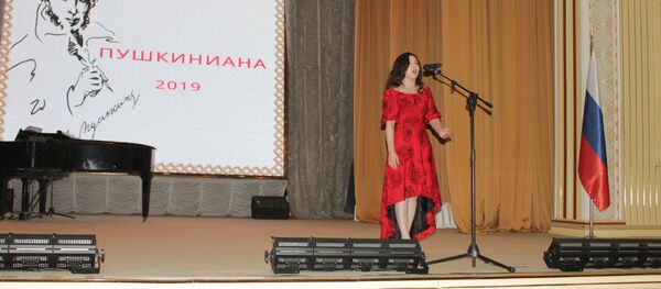 Торжественное подведение итогов и награждение победителей проекта Пушкиниана - 2019 - Sputnik Азербайджан
