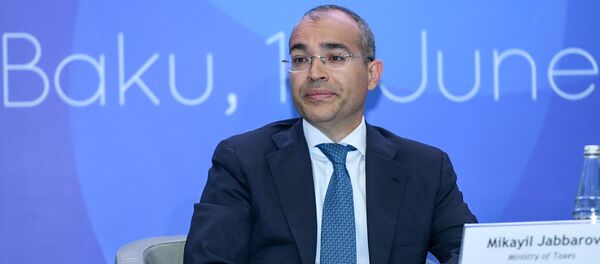 Министр налогов АР Микаил Джаббаров Министр налогов АР Микаил Джаббаров - Sputnik Азербайджан