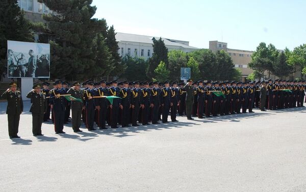 Состоялся очередной выпуск выпускников Военного лицея имени Джамшида Нахчыванского - Sputnik Азербайджан