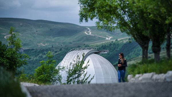 Шамахинская астрофизическая обсерватория, фото из архива - Sputnik Азербайджан