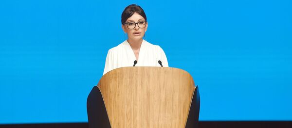 Первый вице-президент Мехрибан Алиева приняла участие в церемонии открытия Форума госслужб ООН  - Sputnik Азербайджан