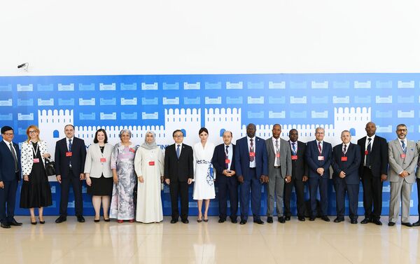 Первый вице-президент Мехрибан Алиева приняла участие в церемонии открытия Форума госслужб ООН  - Sputnik Азербайджан