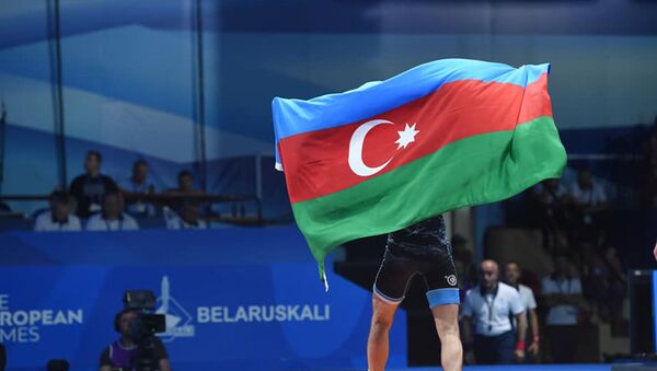 Азербайджанский борец вольного стиля Махир Амирасланов - Sputnik Азербайджан