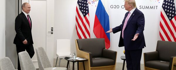  Встреча Владимира Путина и Дональда Трампа - Sputnik Азербайджан