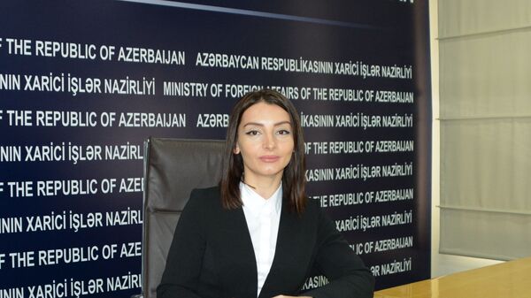Azərbaycan XİN-in rəsmi təmsilçisi Leyla Abdullayeva - Sputnik Azərbaycan