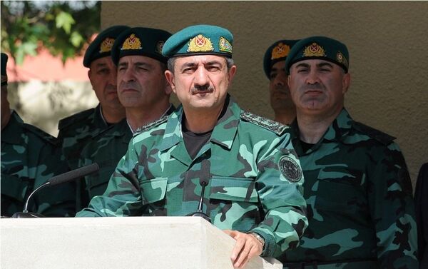 Начальник Государственной пограничной службы Азербайджана генерал-полковник Эльчин Гулиев - Sputnik Азербайджан