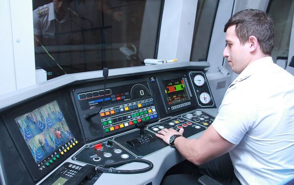 ЗАО Бакинский метрополитен вводит в эксплуатацию два новых состава - Sputnik Азербайджан