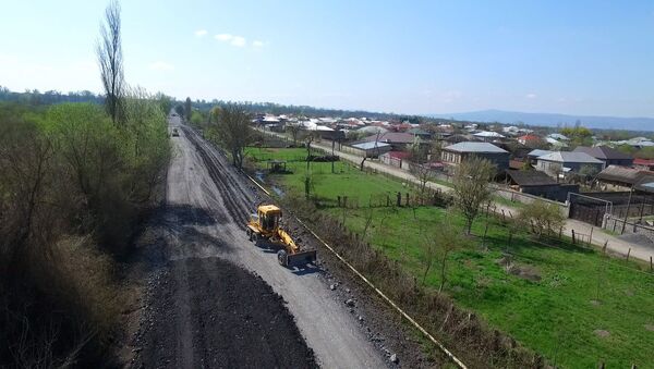 Реконструкция 35-километровой автодороги Гах-Илису - Sputnik Азербайджан