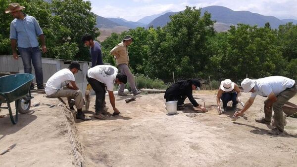 Международная археологическая экспедиция обнаружила артефакты энеолита на территории Геранбойского района - Sputnik Азербайджан
