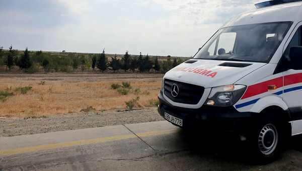 Машина скорой помощи, фото из архива - Sputnik Азербайджан