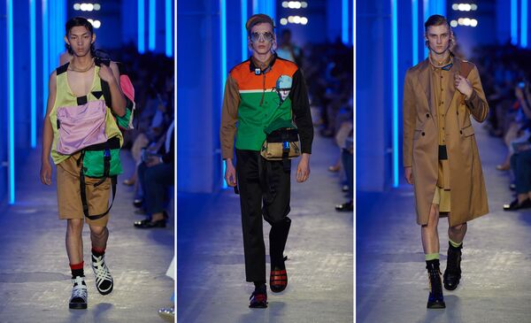 Мужчины, на выход: чем порадовали и озадачили коллекции Men’s Wear весна-лето — 2020 Мужчины, на выход: чем порадовали и озадачили коллекции Men’s Wear весна-лето — 2020 - Sputnik Азербайджан