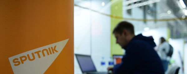 Логотип международного информационного агентства и радио Sputnik, фото из архива Логотип международного информационного агентства и радио Sputnik, фото из архива - Sputnik Азербайджан