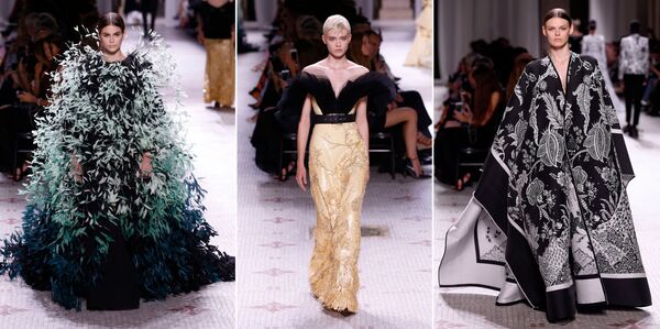 Высокий жанр: чем запомнилась Неделя Haute Couture - Sputnik Азербайджан