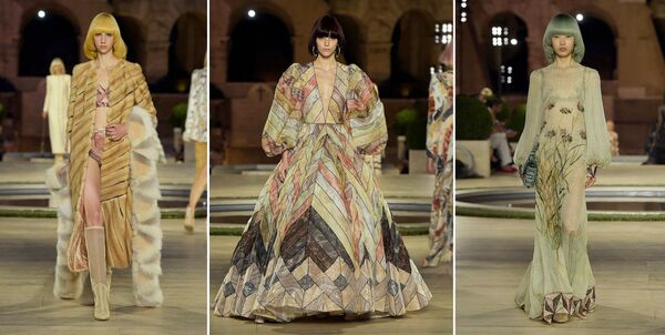 Высокий жанр: чем запомнилась Неделя Haute Couture - Sputnik Азербайджан