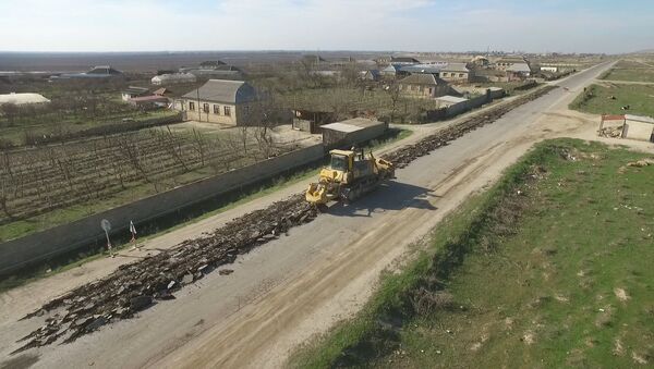 Реконструкция автодороги Ширван-Сальян - Sputnik Азербайджан