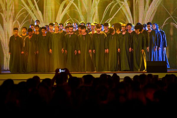 Церемония открытия XV Европейского юношеского летнего олимпийского фестиваля - Sputnik Азербайджан