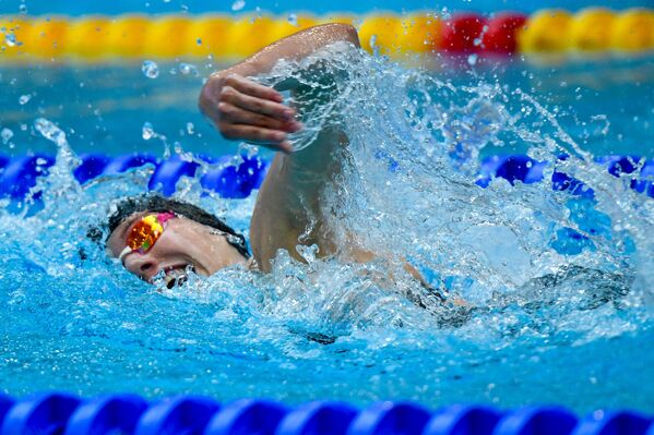 Соревнования по плаванию в рамках EYOF Баку 2019 - Sputnik Азербайджан