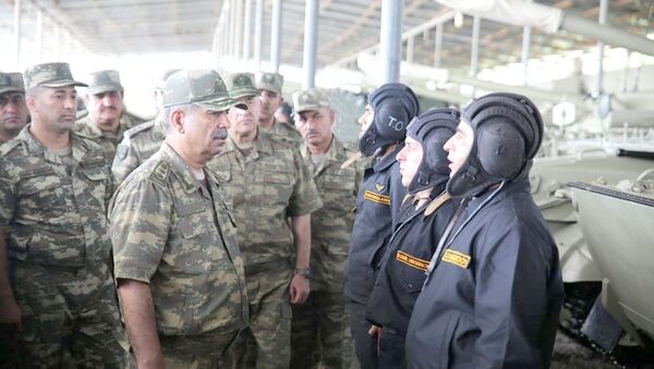 Ali Baş Komandanın tapşırığı ilə hərbi hissələrin yoxlanılması davam edir - Sputnik Azərbaycan