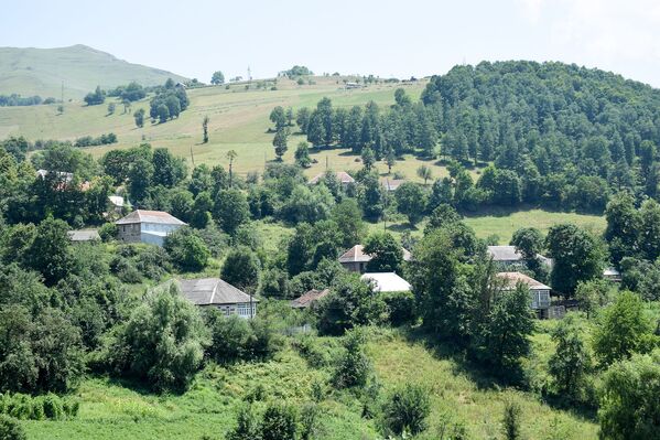 Tovuz rayonunun Çataq kəndi - Sputnik Azərbaycan