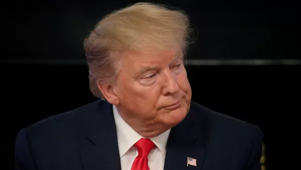 Президент США Дональд Трамп - Sputnik Азербайджан