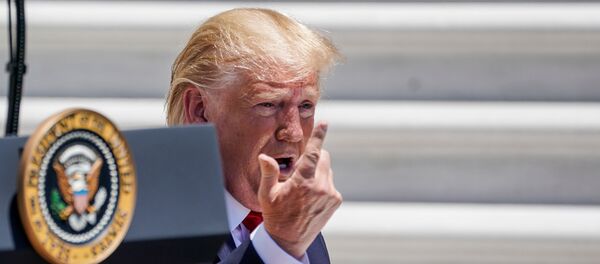 Президент США Дональд Трамп - Sputnik Азербайджан