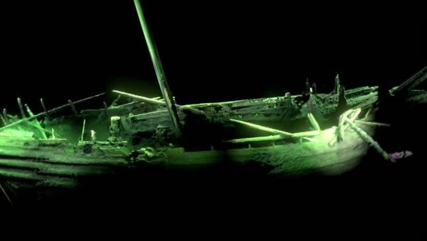 Видео загадочного корабля, обнаруженного на дне Балтийского моря  - Sputnik Азербайджан
