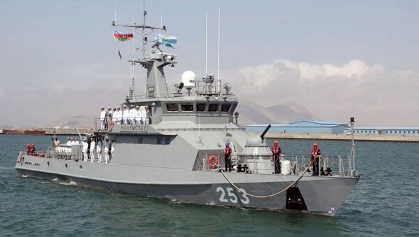 Военный корабль Казахстана прибыл в Баку - Sputnik Азербайджан