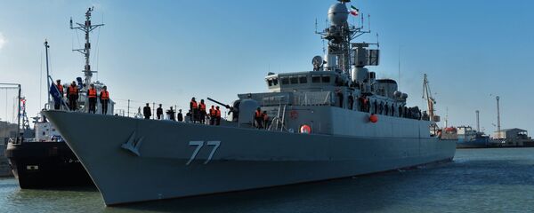 Прибытие отряда кораблей Военно-морских сил Ирана в порт Махачкалы Прибытие отряда кораблей Военно-морских сил Ирана в порт Махачкалы - Sputnik Азербайджан