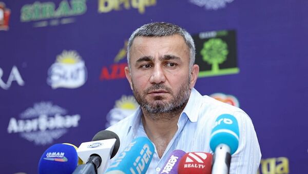 Главный тренер азербайджанского футбольного клуба Карабах Гурбан Гурбанов, фото из архива - Sputnik Азербайджан