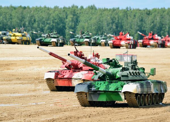 Армейские игры-2019, танкисты стран-участниц готовы к старту - Sputnik Азербайджан