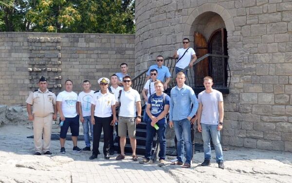 Участники конкурса Кубок моря-2019 посетили достопримечательности Баку - Sputnik Азербайджан