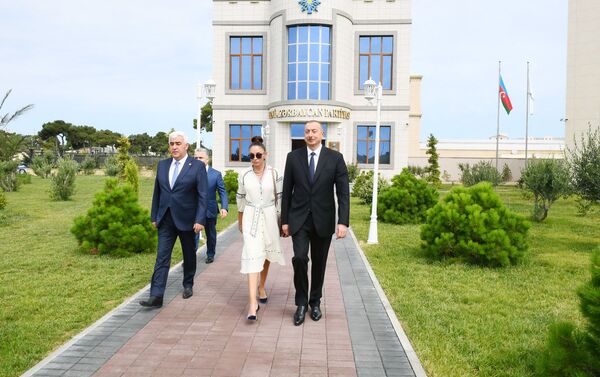 Состоялось открытие нового административного здания Пираллахинской районной организации ПЕА - Sputnik Азербайджан