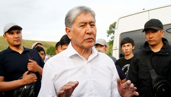 Экс-президент Кыргызстана Алмазбек Атамбаев, фото из архива - Sputnik Азербайджан