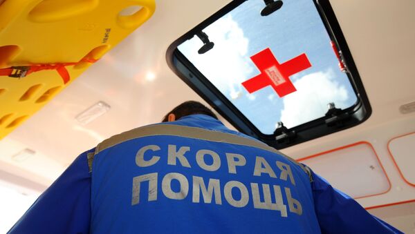 Работа скорой помощи, фото из архива - Sputnik Азербайджан