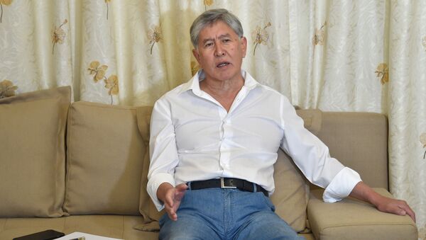 Алмазбек Атамбаев, фото из архива - Sputnik Азербайджан