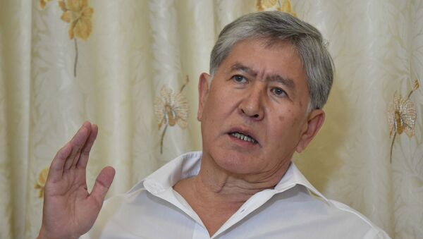 Qırğızıstanın sabiq prezidenti Almazbek Atambayev - Sputnik Azərbaycan