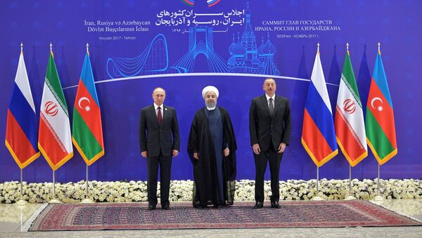 Рабочий визит президента РФ В. Путина в Иран - Sputnik Азербайджан