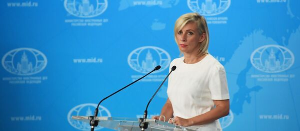 Брифинг официального представителя МИД России М. Захаровой Брифинг официального представителя МИД России М. Захаровой - Sputnik Азербайджан