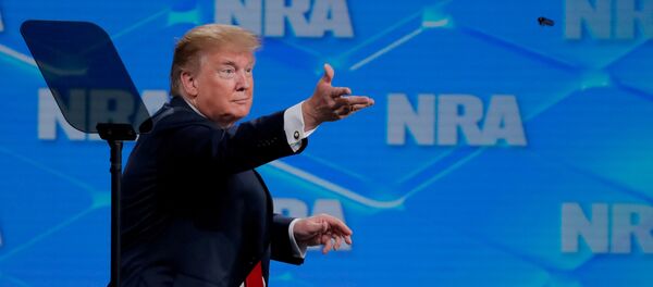 Президент США Дональд Трамп - Sputnik Азербайджан