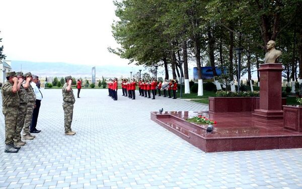 Закир Гасанов принял участие в открытии нового военного госпиталя в прифронтовой зоне - Sputnik Азербайджан