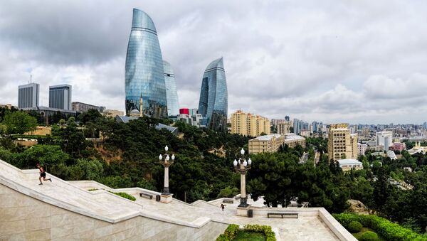 Панорамный вид Баку из парка Дагюстю - Sputnik Азербайджан