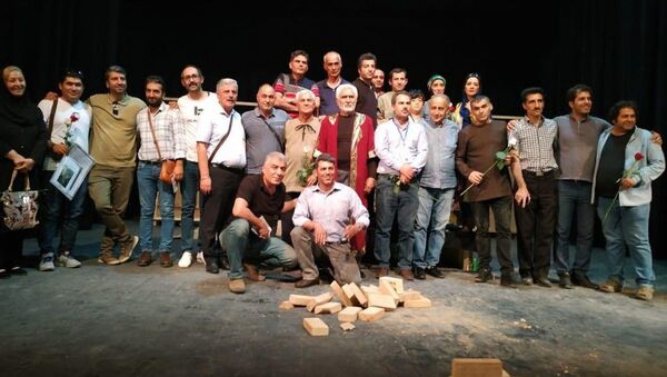 Lənkəran Dövlət Dram Teatrı İranda “Adət-Ənənə” Milli Teatr Festivalında - Sputnik Azərbaycan