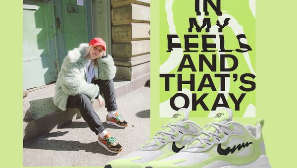 Новые кроссовки Nike от психиатра Лиз Бикрофт  - Sputnik Азербайджан