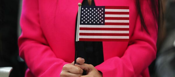 Флаг США, фото из архива Флаг США, фото из архива - Sputnik Азербайджан
