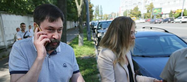 Кирилл Вышинский после освобождения Кирилл Вышинский после освобождения - Sputnik Азербайджан