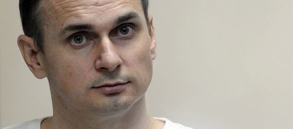 Украинский режиссер Олег Сенцов,фото из архива - Sputnik Азербайджан