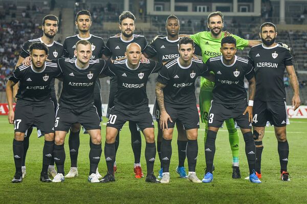 Игроки азербайджанского футбольного клуба Карабах - Sputnik Азербайджан